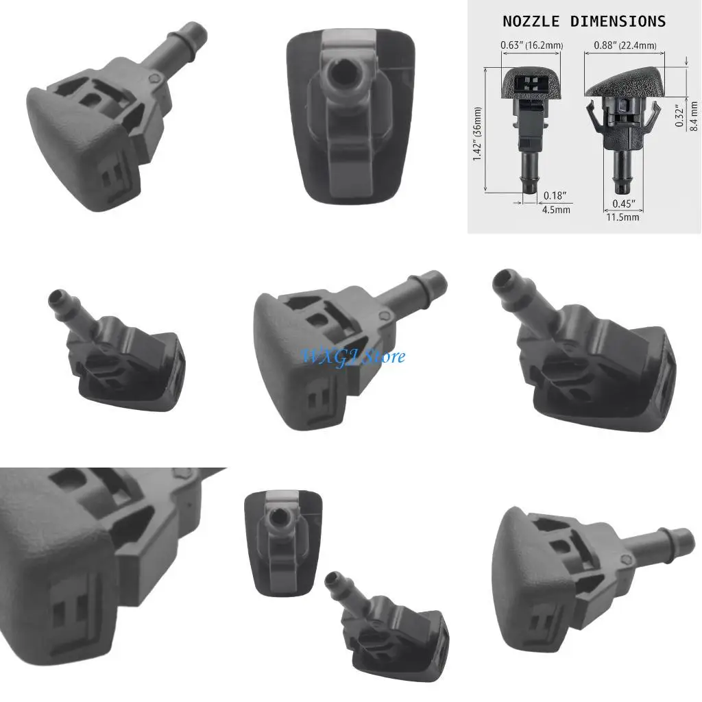 

37JE Universal Windshield Sprayer Nozzle Weatherproof 23181646 for Automotives Use