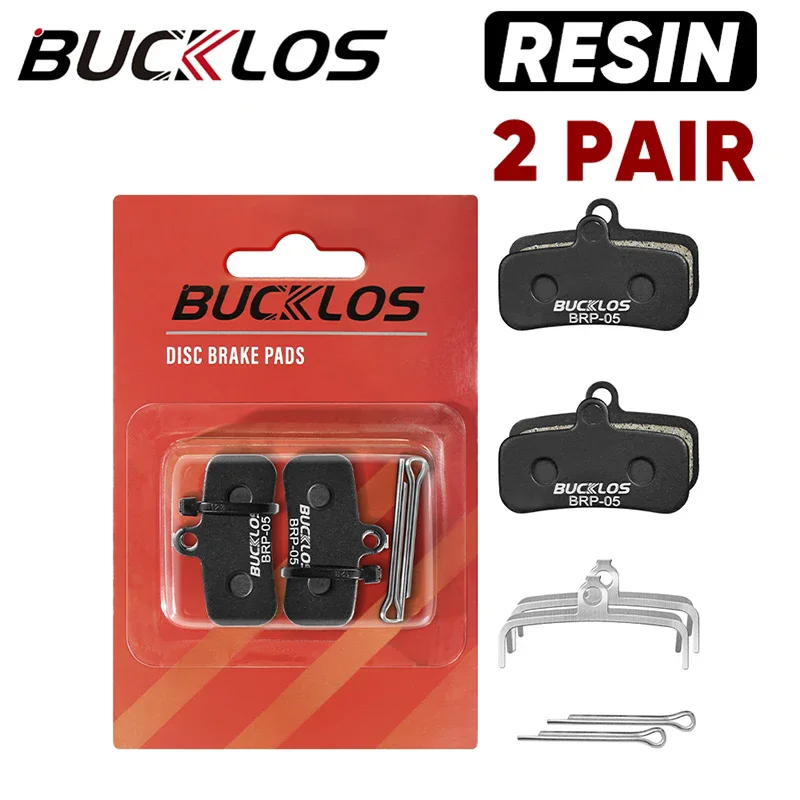 BUCKLOS Fahrradbremsbelag für SHIMANO N03A H03A D03S MTB Rennrad Hydraulische Scheibenbeläge Verschleißfeste Fahrrad-Scheibenbremsbeläge