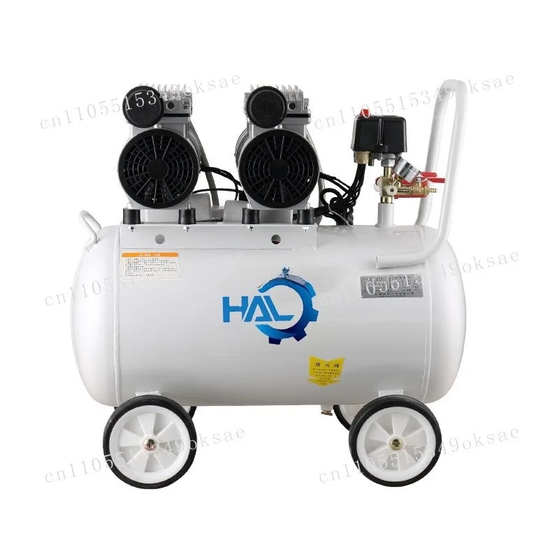Neuer ölfreier und geräuschloser 6,8 PS 140 l 8 bar Luftkompressor