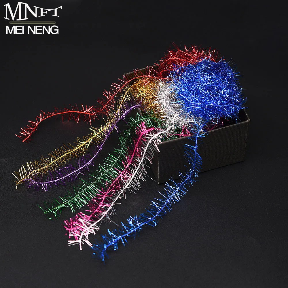 

MNFT Crystal Palmer Ice Chenille - 7 Colors -Fly Tying Material - 2Meters/Pack