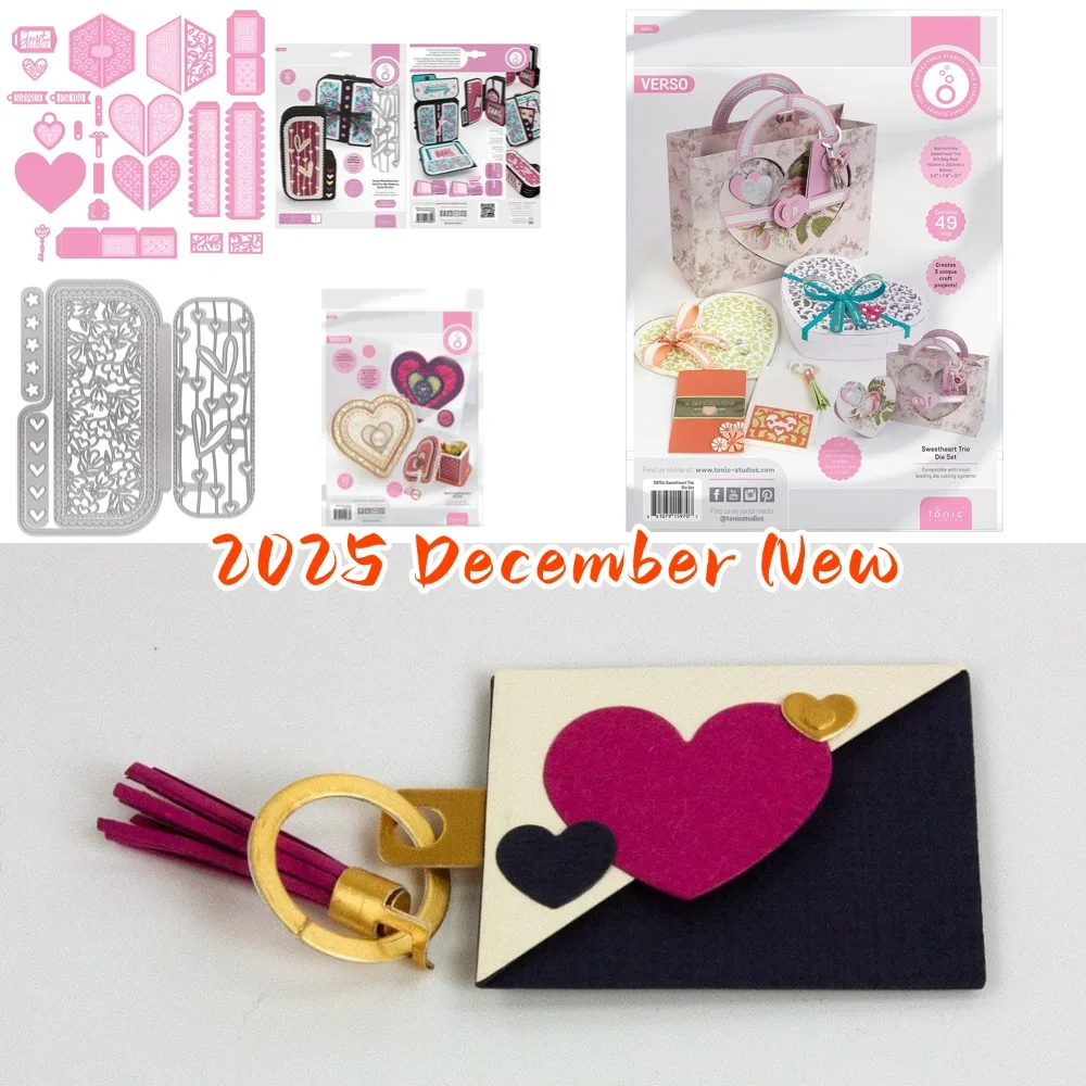 

2025 New Metal Cutting Dies For Diy Flowers and Envelopes Scrapbooking Crafts Maker Photo Album Template Handmade Decoration