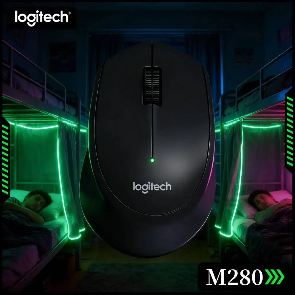 Consistent Cursor Movement On Mixed Desk Surfaces Wireless Mouse M280 Precise Pointing Office Form Fill Home Student Homework
