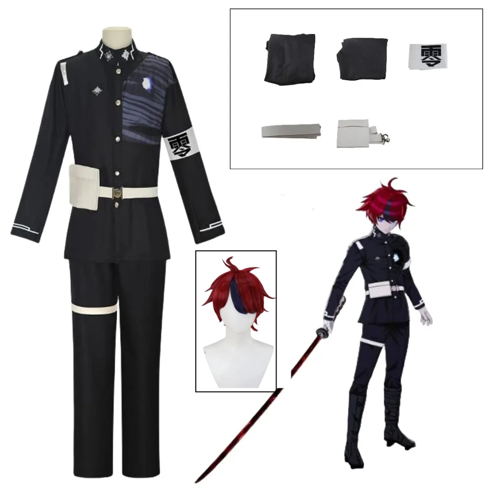 

Сумино Такуми Косплей Костюм Сумка Аниме Игра Сто Линий Костюм Маскировка Взрослых Мужчин Ролевая Игра Фантазия Вечеринка Черные Наряды