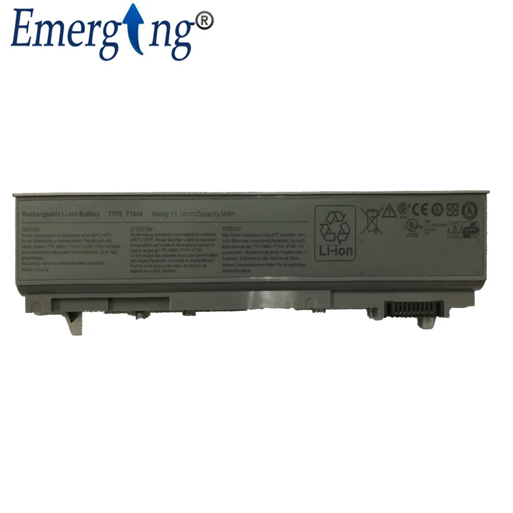 6cells 11.1V 56Wh New High Quality  Laptop Battery for Dell M2400 E6400 M4400 M4500 PT434 PT437 PP27L KY265