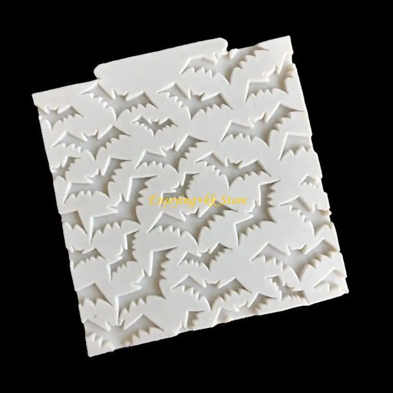 Q1JB silikonowy nietoperz formy formy do babeczki kremówek forma halloweenowa cukierka pleśń pieczenia