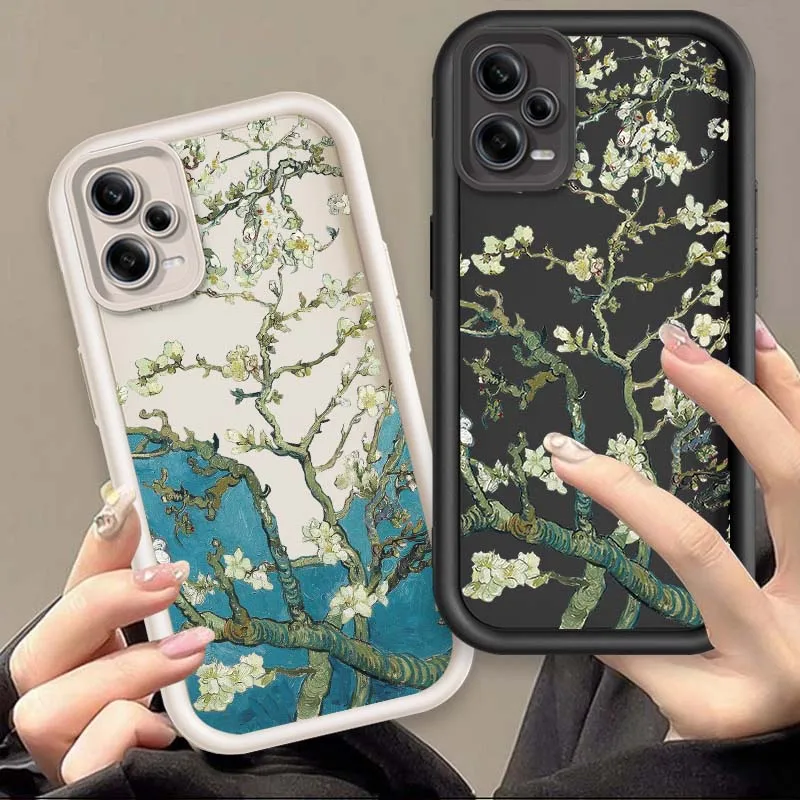 

Artistic Tree Design For Xiaomi Redmi Note 14 13 13R 12 12R 11 11E 11T 11S Pro Plus 5G Eye Ladder Cover Phone Case