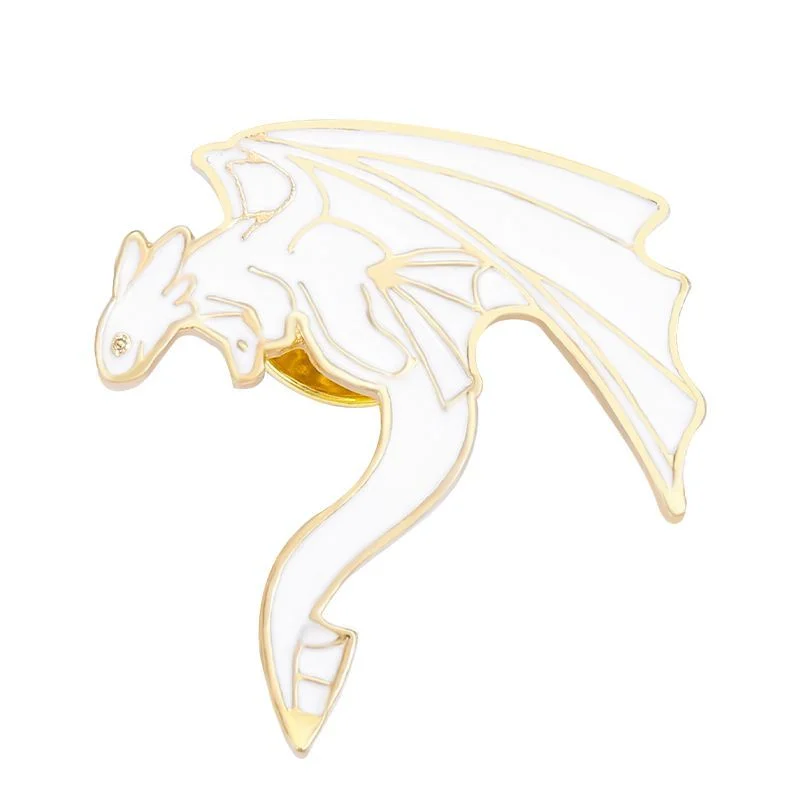 Dragon Taming Master Anime Niedliche Zahnlos-Halskette, Ohrstecker, Ring, Brosche, Nischen-Accessoires für Paare, Geschenke für Sie und Ihn – Detail 10