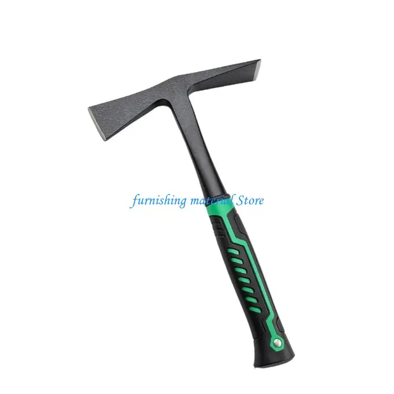 Y5GD Carbon Steel Rock Pick Hammer Double Head Design Brick Hammer Perfect For Digging Chopping And Survival Tasks view 5