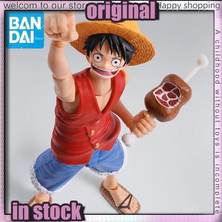 

Фигурка Bandai S.H.Figuarts SHF Monkey D. Luffy Romance Dawn, One Piece, Арка Восточного Красного моря, Рассвет приключений, модель, игрушка, подарок