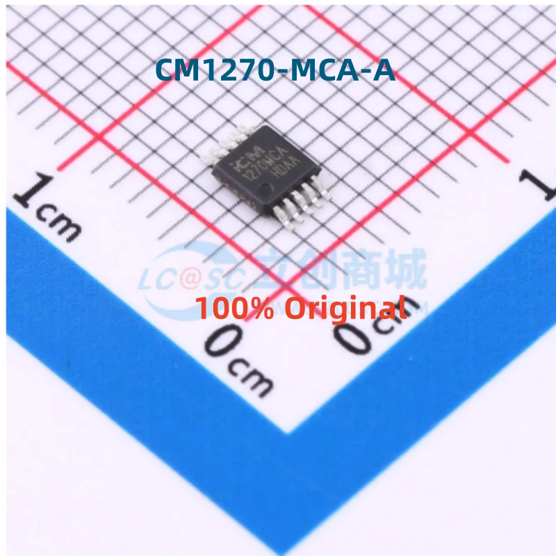 

10PCS 100% New CM1270-MCA-A CM1270-LCA-A CM1270-ACA-A MSOP-10 Brand New Original Chips ic