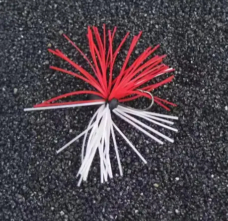 1 stücke 3,5g 5,2g Silikon Jig Kopf Haken Weicher Köder wurm Haken MINI röcke Haken Spinner Angeln Lockt angelgerät