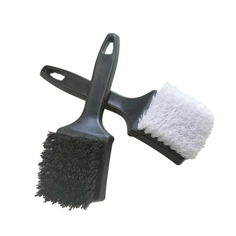 Popular Auto Tire Brush Wheel Hub Cleaning Brushes Car Wash Detailing Wheels Microfiber Rim Washing Tools Sponges, Cloths 1PCS