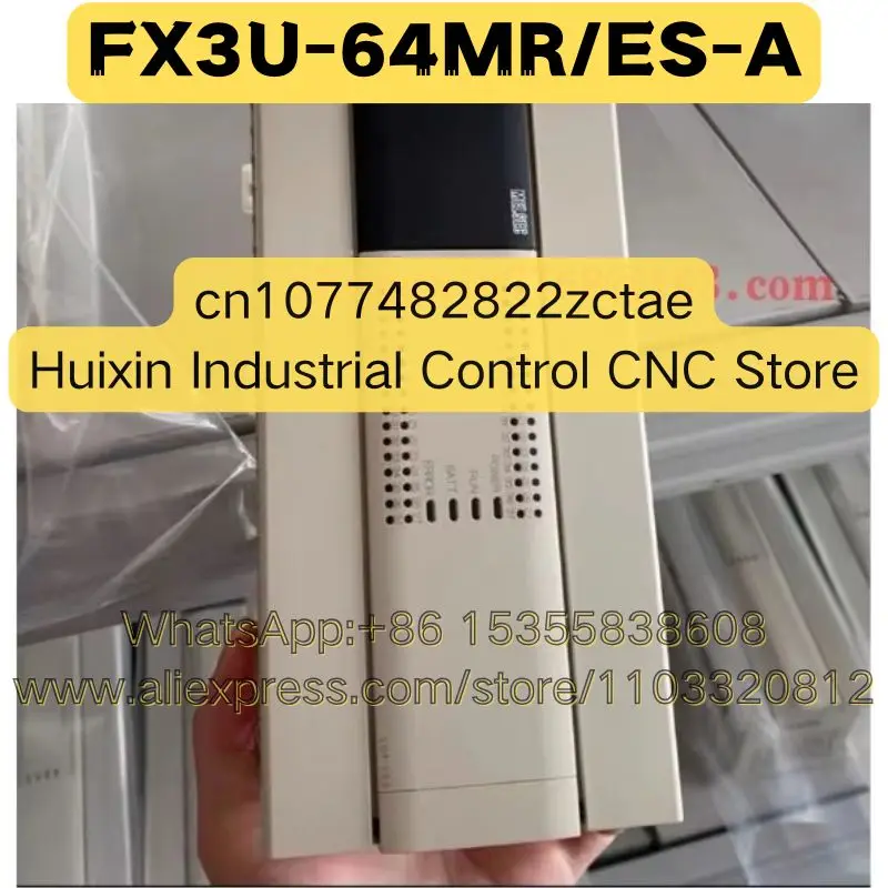 Used PLC Programmable Controller FX3U-64MR/ES-A FX3U-64MR ES-A Normal Function Tested OK