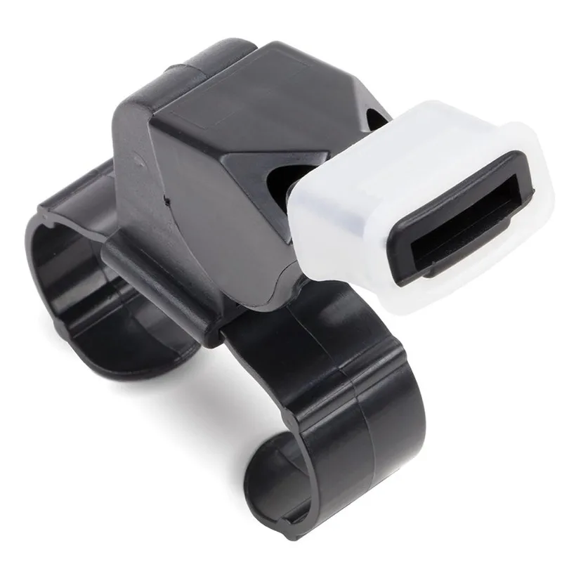 1pcs Whistle with Finger Loop and Teeth GuardReferee Specific Football, Basketball, Field Hockey Referee High Pitch Whistle