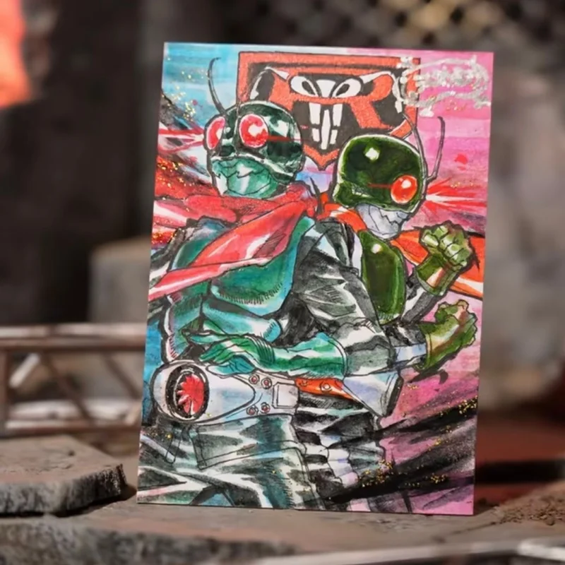 In Stock Kayou Kamen Rider 55th Anniversary Official Genuine Legacy Collection Trading Cards Celebration Box Collectors Toy Card