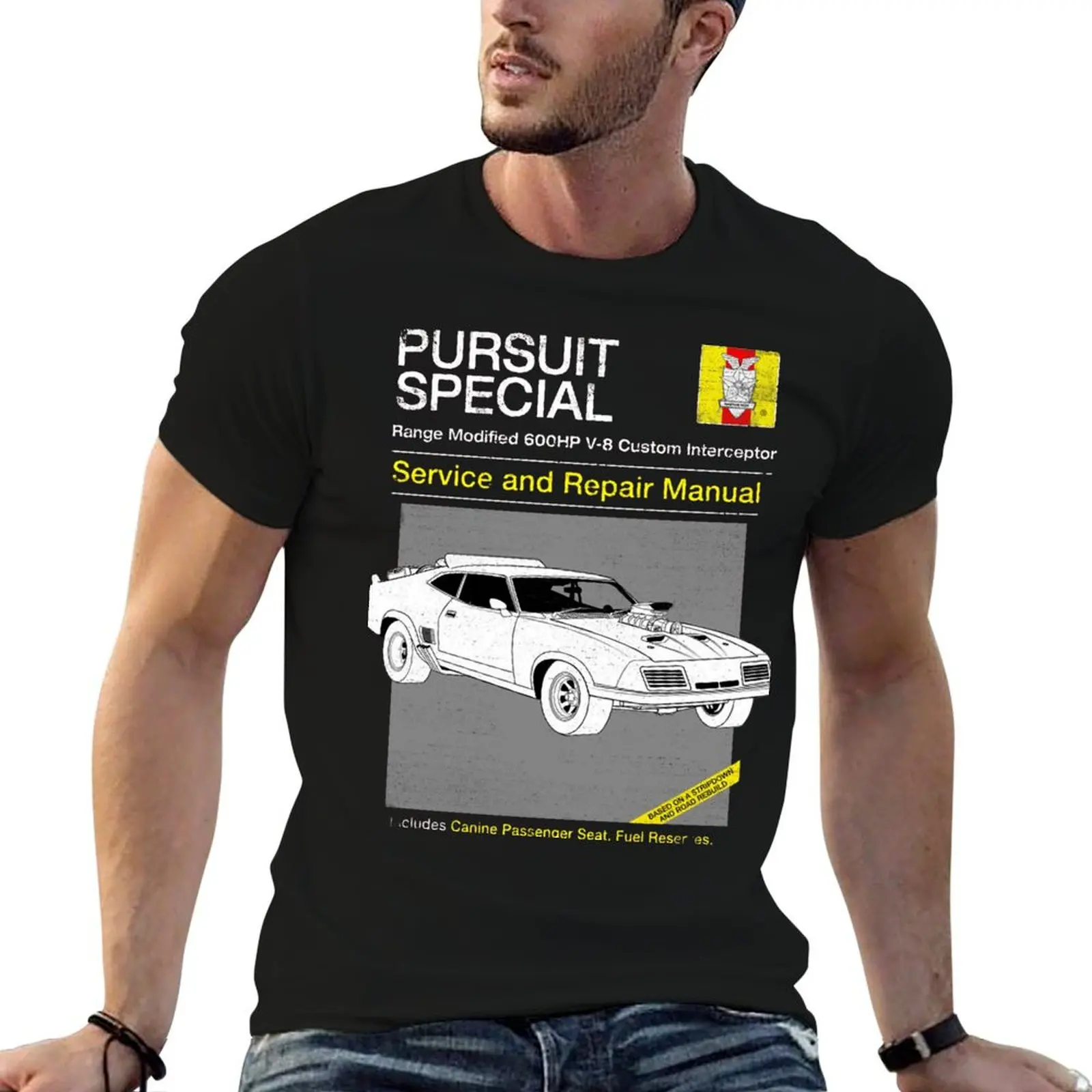 

rockatansky Pursuit Special v8 interceptors Service and Repair Manual, Service and Repair Manual for Rockatansky Pursuit T-Shirt