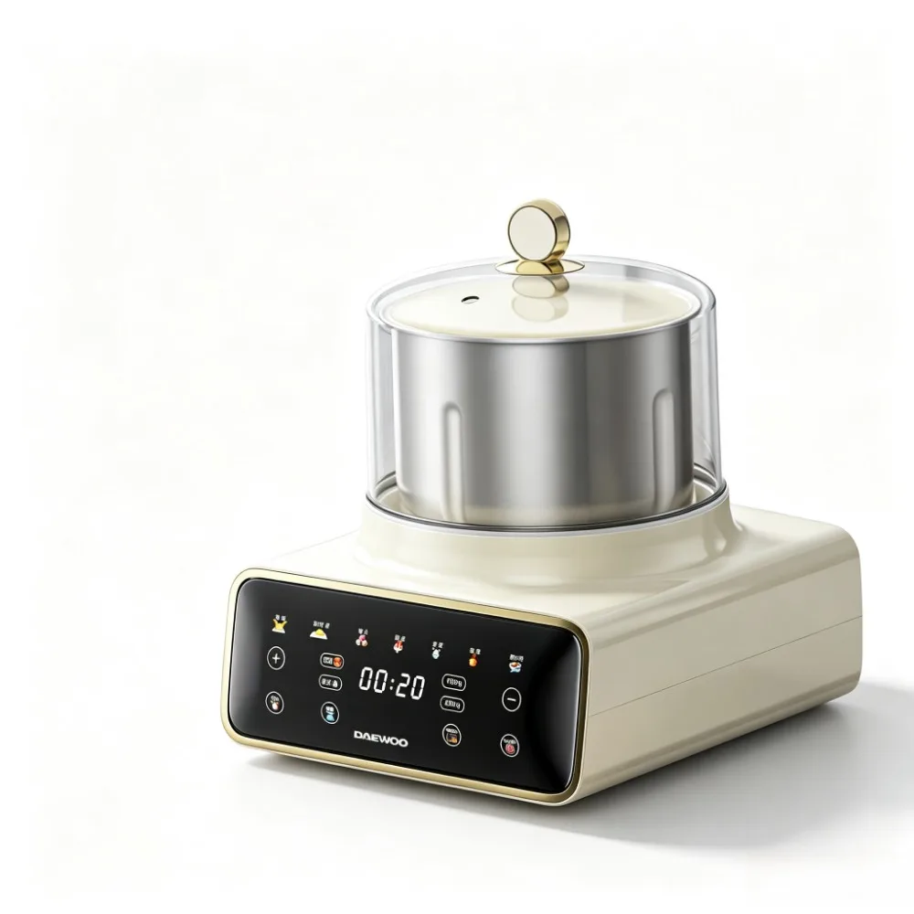 5L Dough Kneader Steamer Combo Multifunctional Stand Mixer w/Fermentation Bake Steam All-in-One Kitchen Machine  Dough Mixer