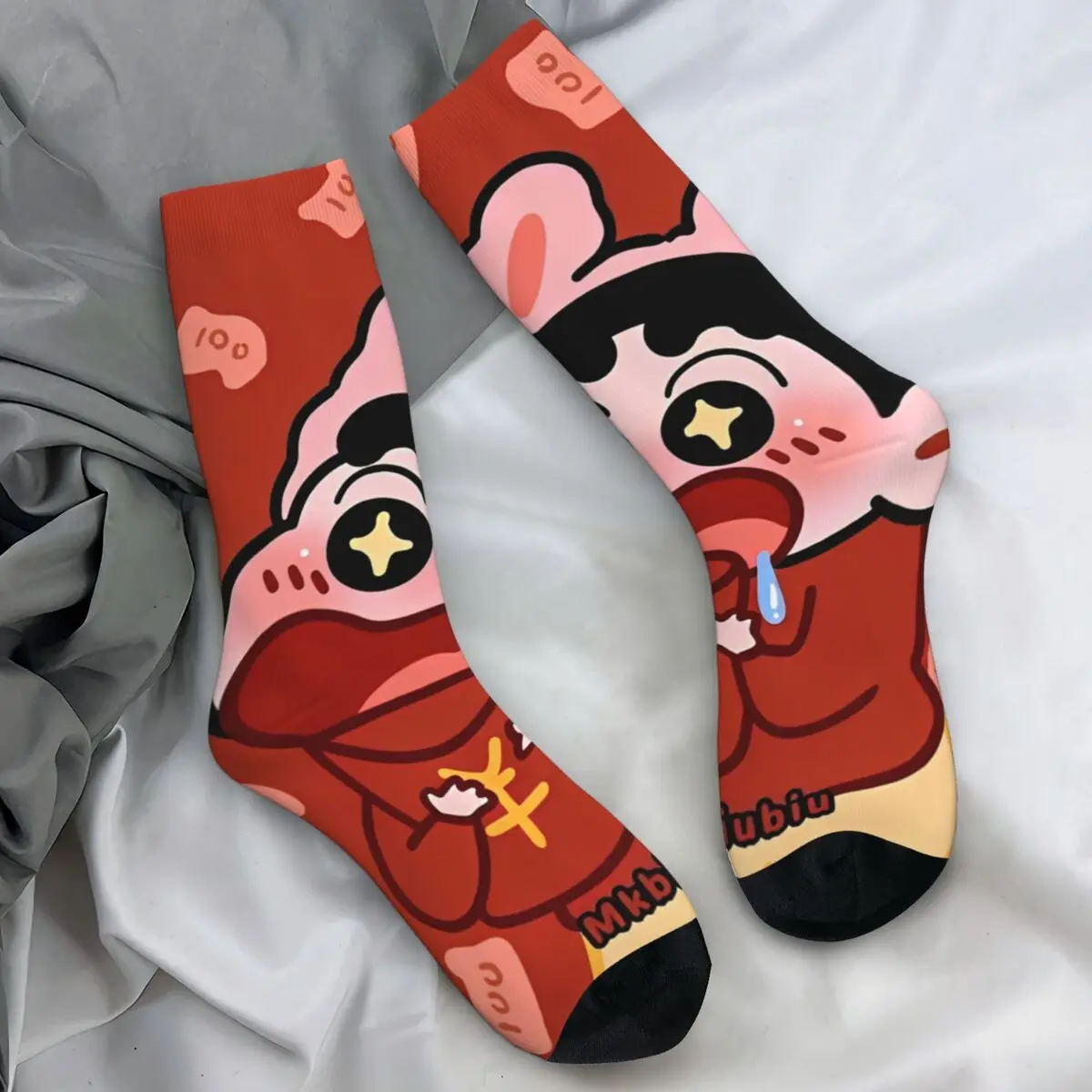 Crayons Nohara Shinnosuke Stockings Unisex Men shins-chans Socks Comfortable Gothic Socks Autumn Running Anti Slip Graphic Socks