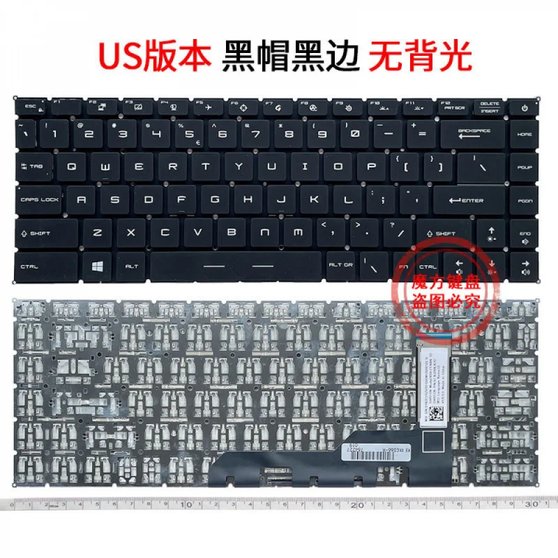 Ag+ For MSI Prestige 14 Modern 15 MS-14D3 14D2 14D1 14DK 1551 Laptop Keyboard