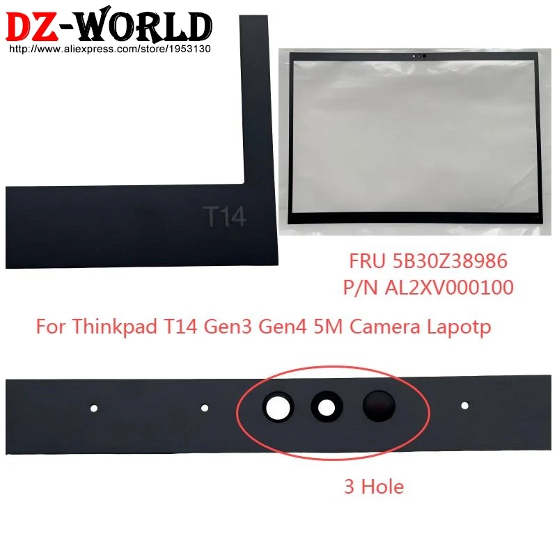 DZ-WORLD LCD-Lünette Aufkleber Abdeckung Bildschirm Frontrahmen Shell Case für Lenovo ThinkPad T14 Gen 3 4 5B30Z38940 5B30Z38986 5B30Z38941 5