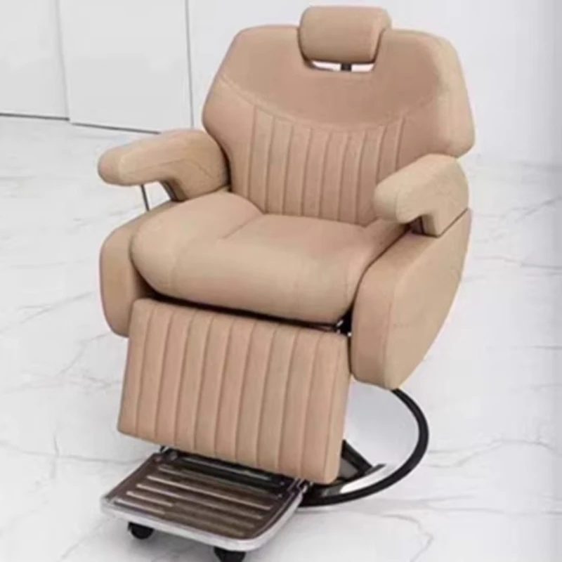 Swivel Recliner Barber Chairs Barbershop Pedicure Hairdressing Makeup Barber Chairs Spa Office Cadeira Salon Furniture MR50BC