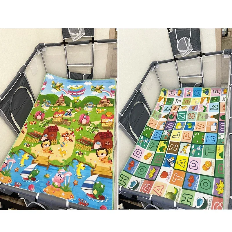 Children Carpet Toy Kid Game Activity Gym Rug Outdoor Picnic Carpet Eva Foam Soft Floor Baby Mat Crawling Play Mat 180*120*0.3cm