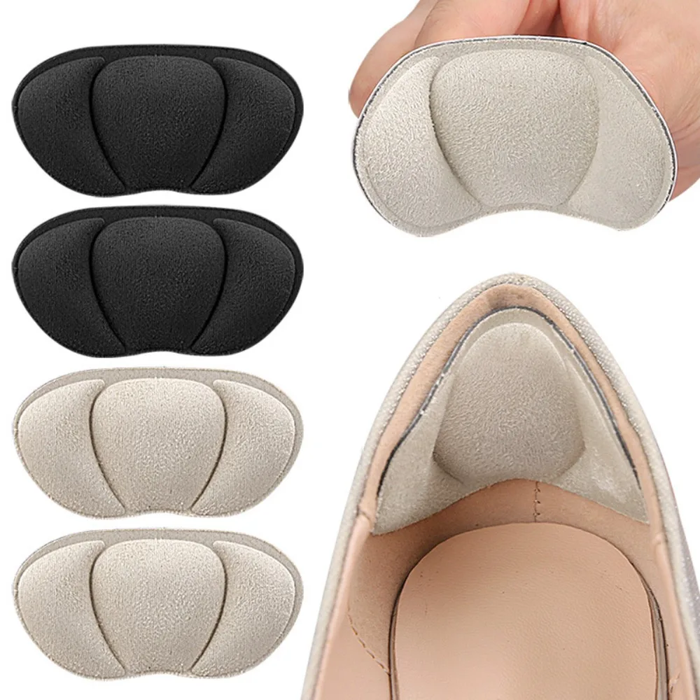 

Insert Soft Shoes Heel Pads Self-Adhesive Anti-slip Heel Grips Liner Comfortable Half-Size Heel Cushion Inserts Feet Care