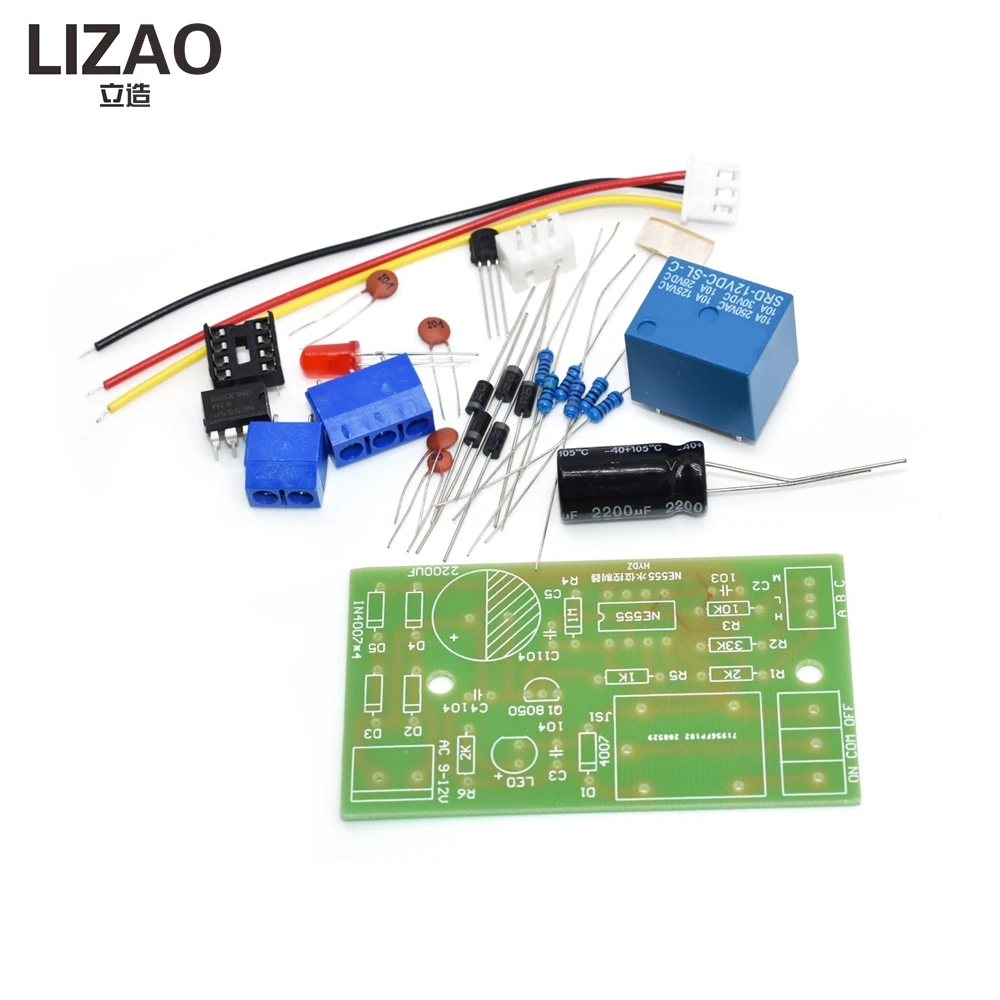 LIZAO Water Level Switch Controller Suite Electronic DIY Kit for Automatic Water Pumping in Tanks and Towers