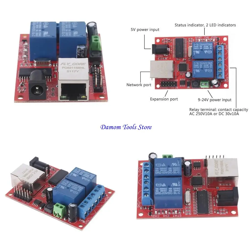 

57be LAN Ethernet 2 Way Poard Switch Switch UDP -модуль модуль модуля контроллера