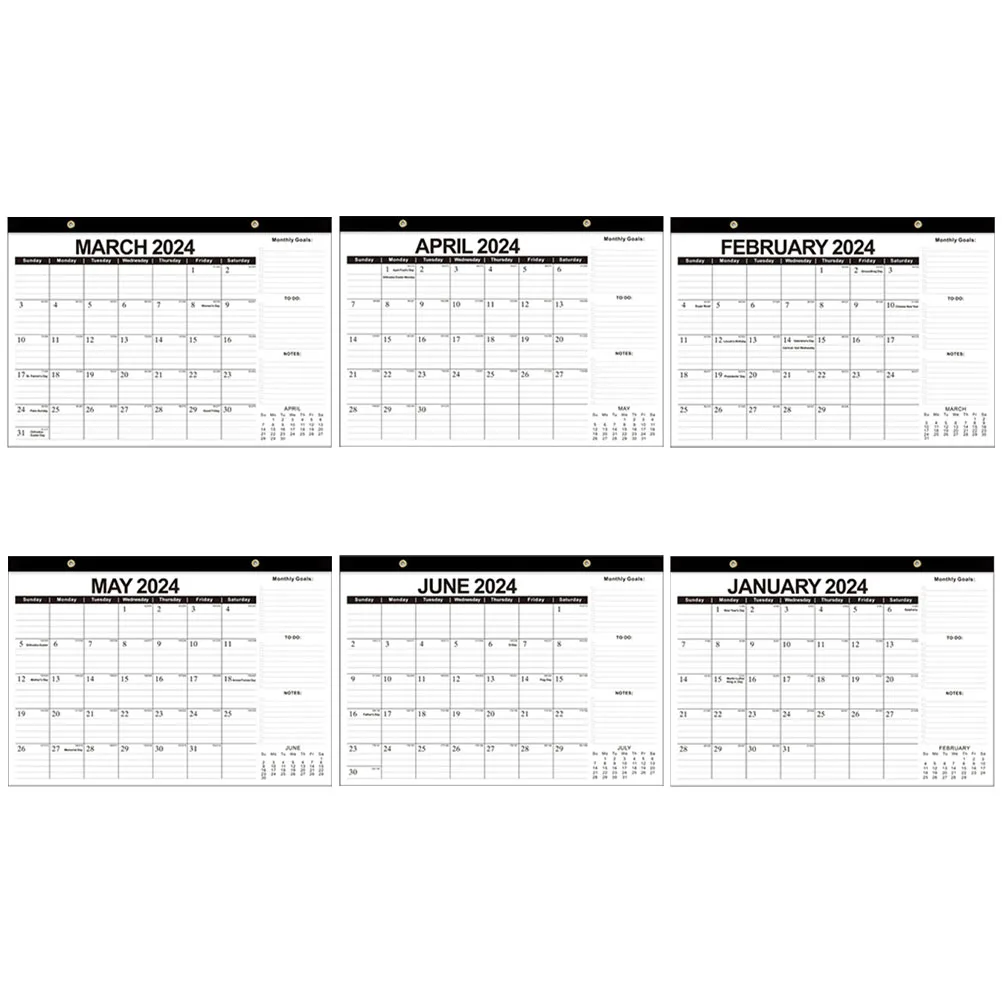 

Creative Household Hanging Monthly Wall Planner Delicate Office Supply Organizer Clear Printed Daily Schedule Decorative Home