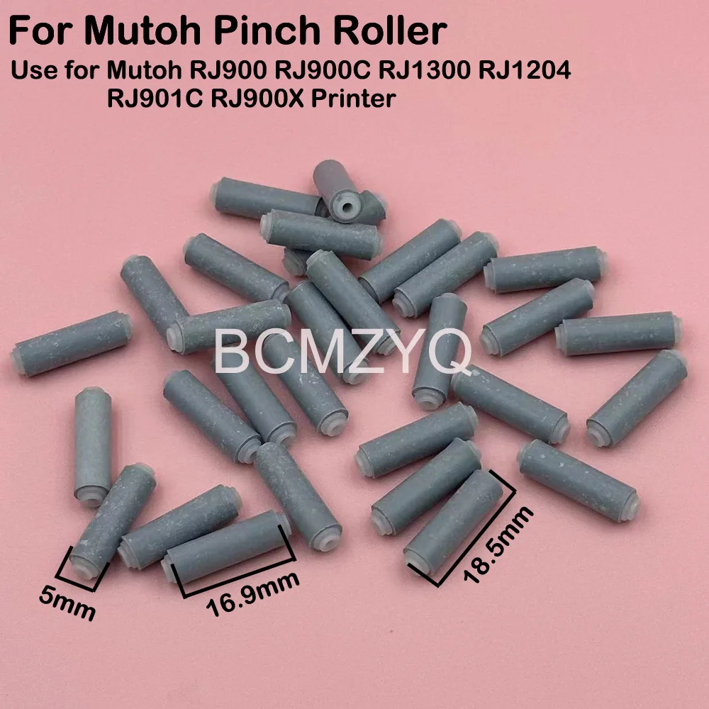 24PCS Mutoh RJ900C Pinch Roller For Mutoh RJ900 RJ1300 RJ1204 RJ901C RJ901X Printer Paper Pressure Pinch Roller Rubber Wheel