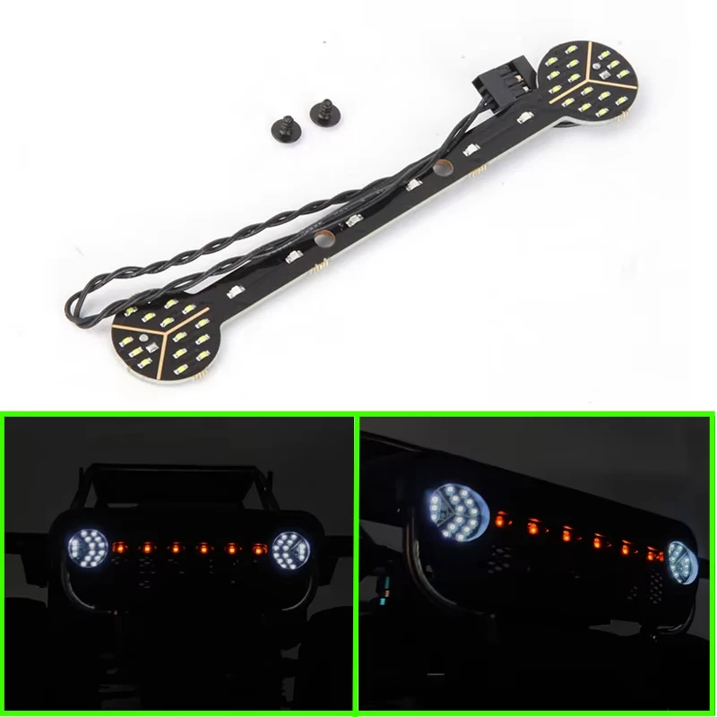 LED 1pcs Direction Headlight for 1/10 RC Crawler Car Traxxas AXIAL SCX10 II III AX103007 Diy Parts