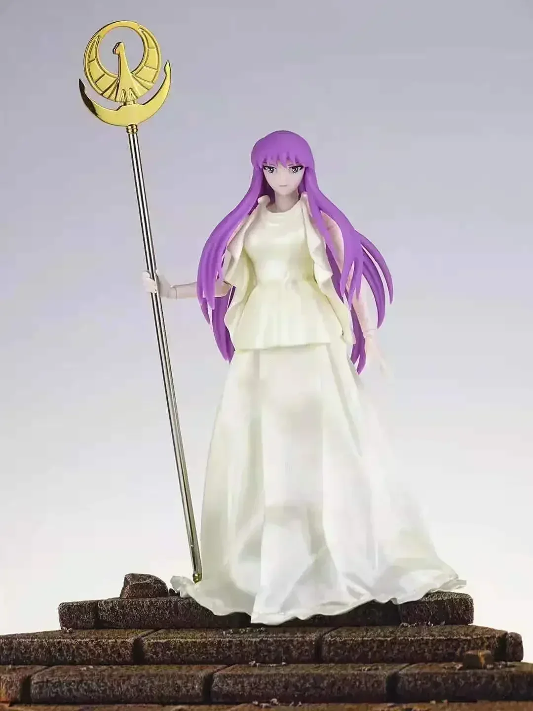 In Stock GT Saint Seiya Myth Cloth EX Athena Saori Kido Casual Ver.2 Sets Dress Knights of Zodiac Action Figure Model