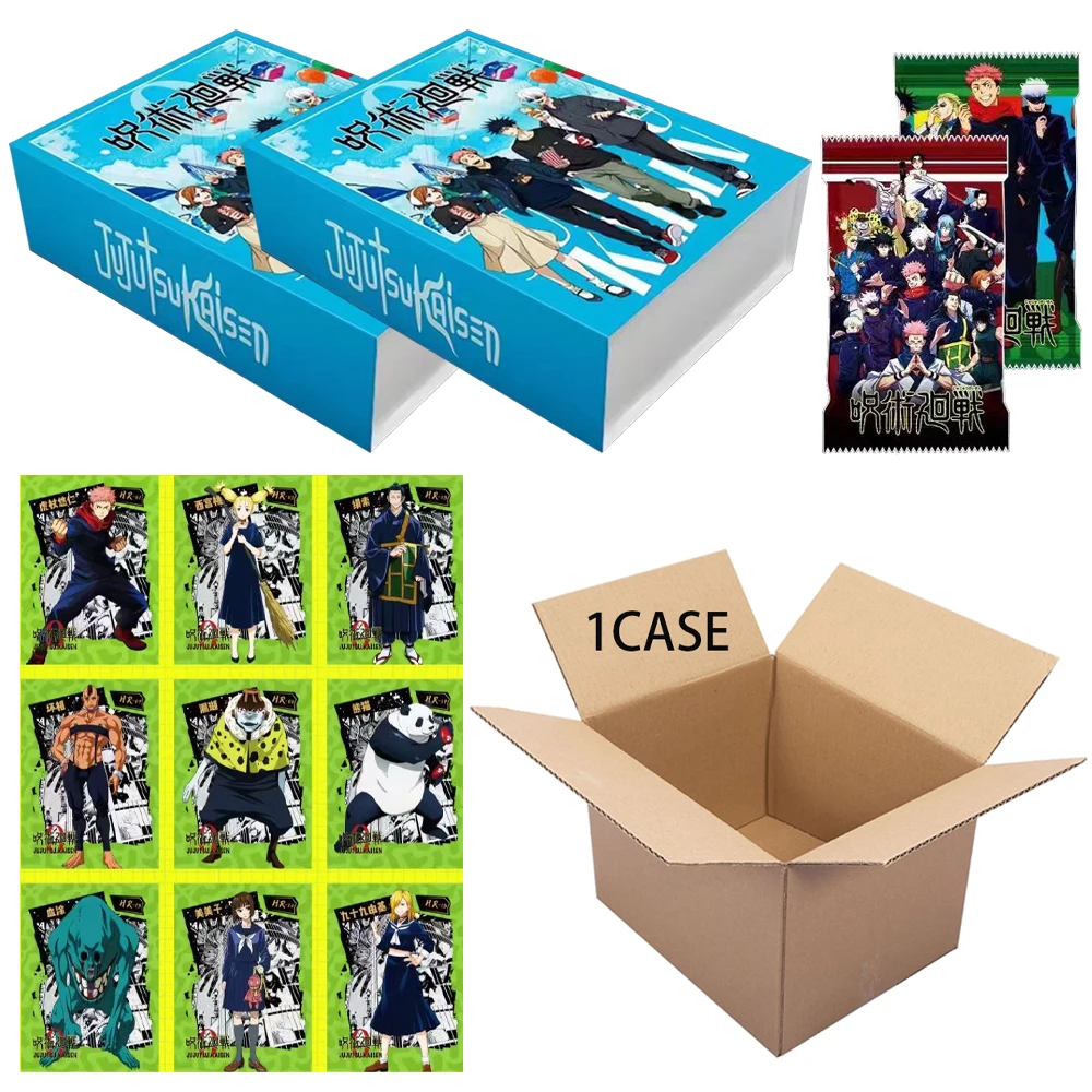 Wholesales 36box Jujutsu Kaisen Cards Anime Satoru Gojo Character Itadori Yuji Game Card Child Kids Toys And Hobbies Gift