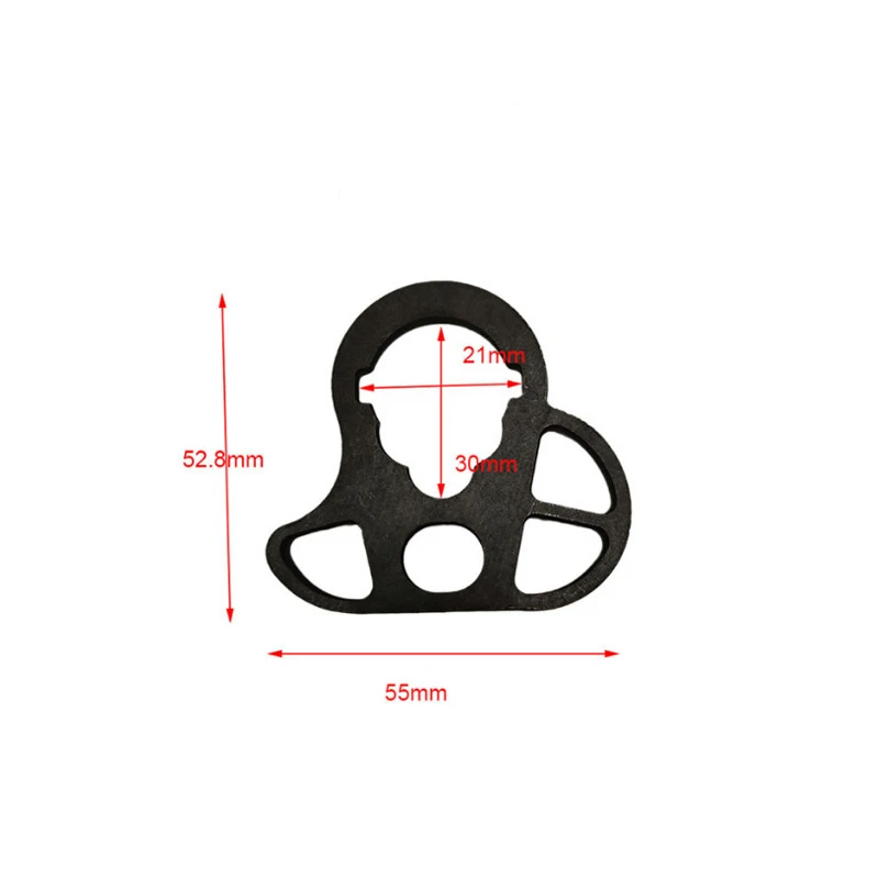 VMASZ metal butterfly rings are a convenient way to mount CQD steel sling rings for use with slings for the M4 AEG series