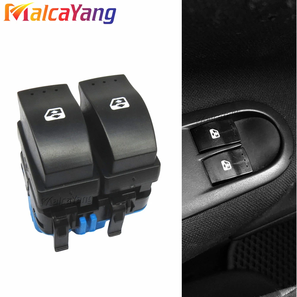 10 Pins Electric Window Control Switch Lifter Switches 8200107772 8200315040 For Renault Megane II 2002-2014 Laguna MK2 2001-07