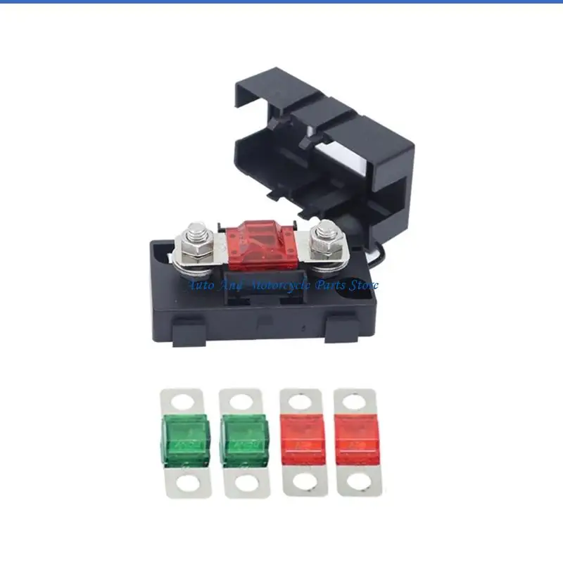 

P9FD 30A 50A Blade & Fuses Box Set for Car Motorcycle Electrical Systems Fuses Holder Circuit Set