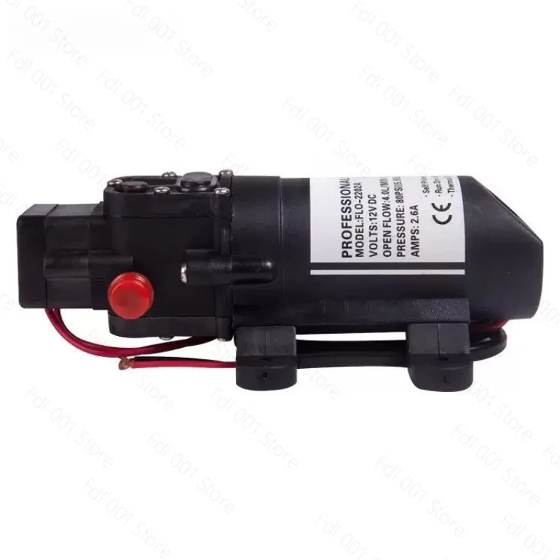 12V Electric Diaphragm Water Pump - 4.0LPM 80PSI