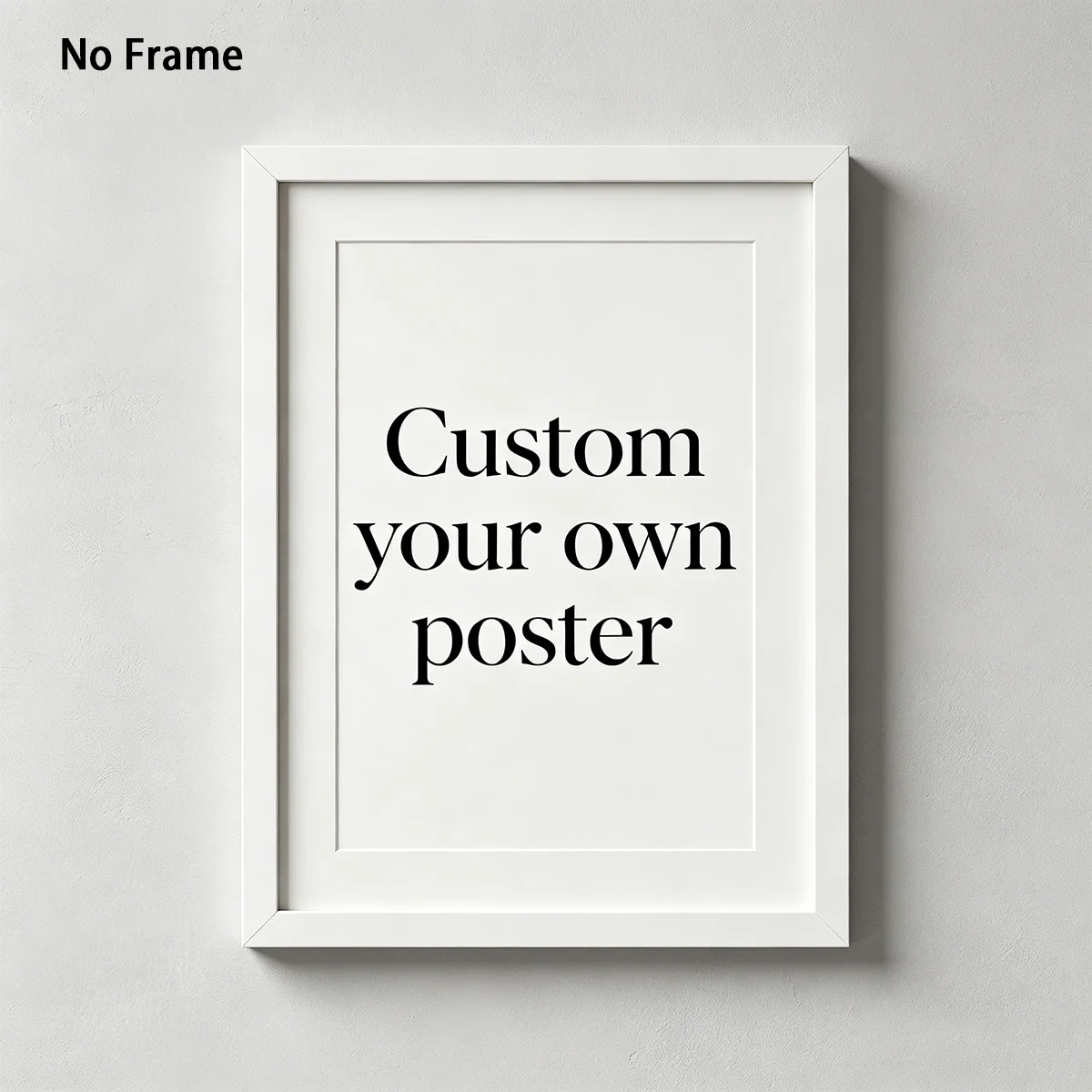 Custom Souvenir Photo Canvas Painting, Personalized Upload Your Precious Moment Image Print, Custom Wall Art Poster, Unframed