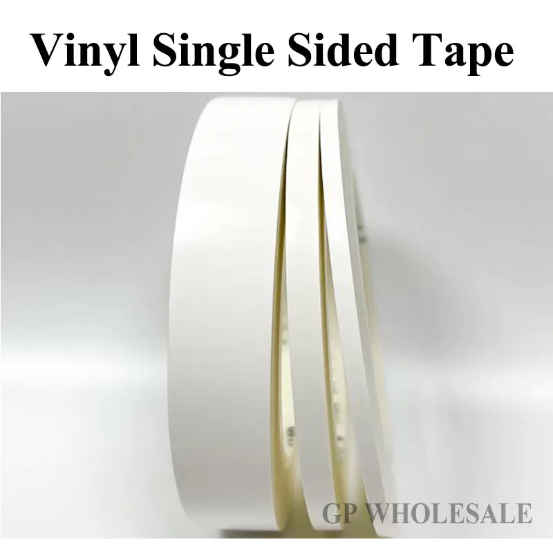 

3mm~4mm~5mm~8mm~10mm~50mm wide 471 Strong Vinyl Tape for Car Vehicle, Motor, Helment, Curve Board Trim Decorating, Matt White