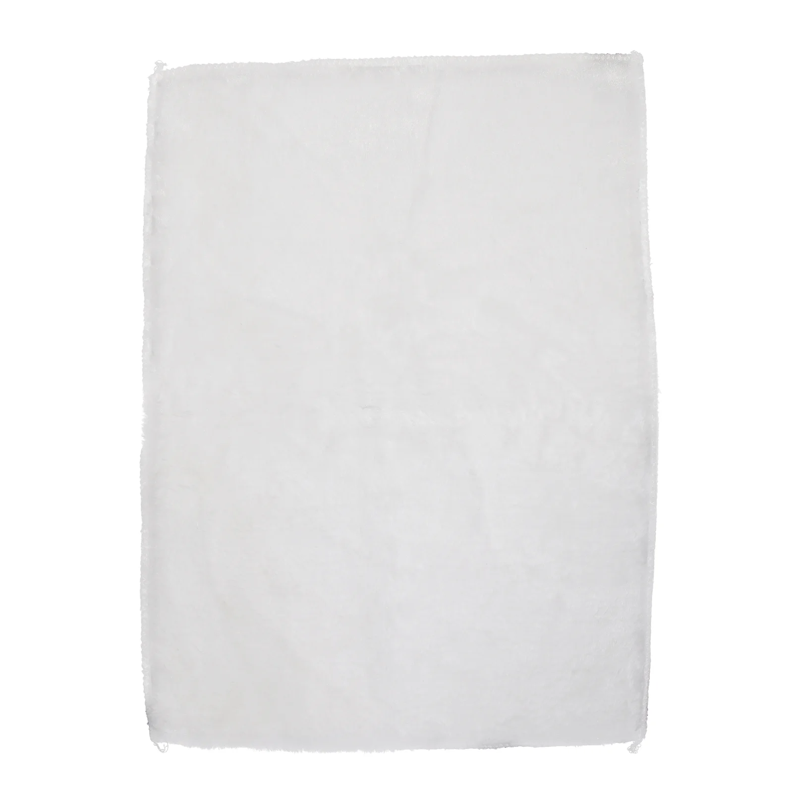 Aquatic Aquarium High Density Filter Blanket Fish Tank Bags Accessories White Polyester