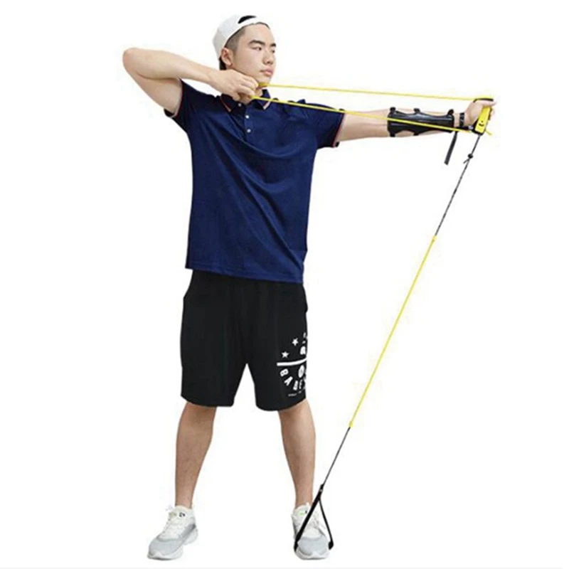 

ELOS-Archery Training Device Hand Extensor Exerciser Finger Strength Resistance Bands For Improving Archery Skills