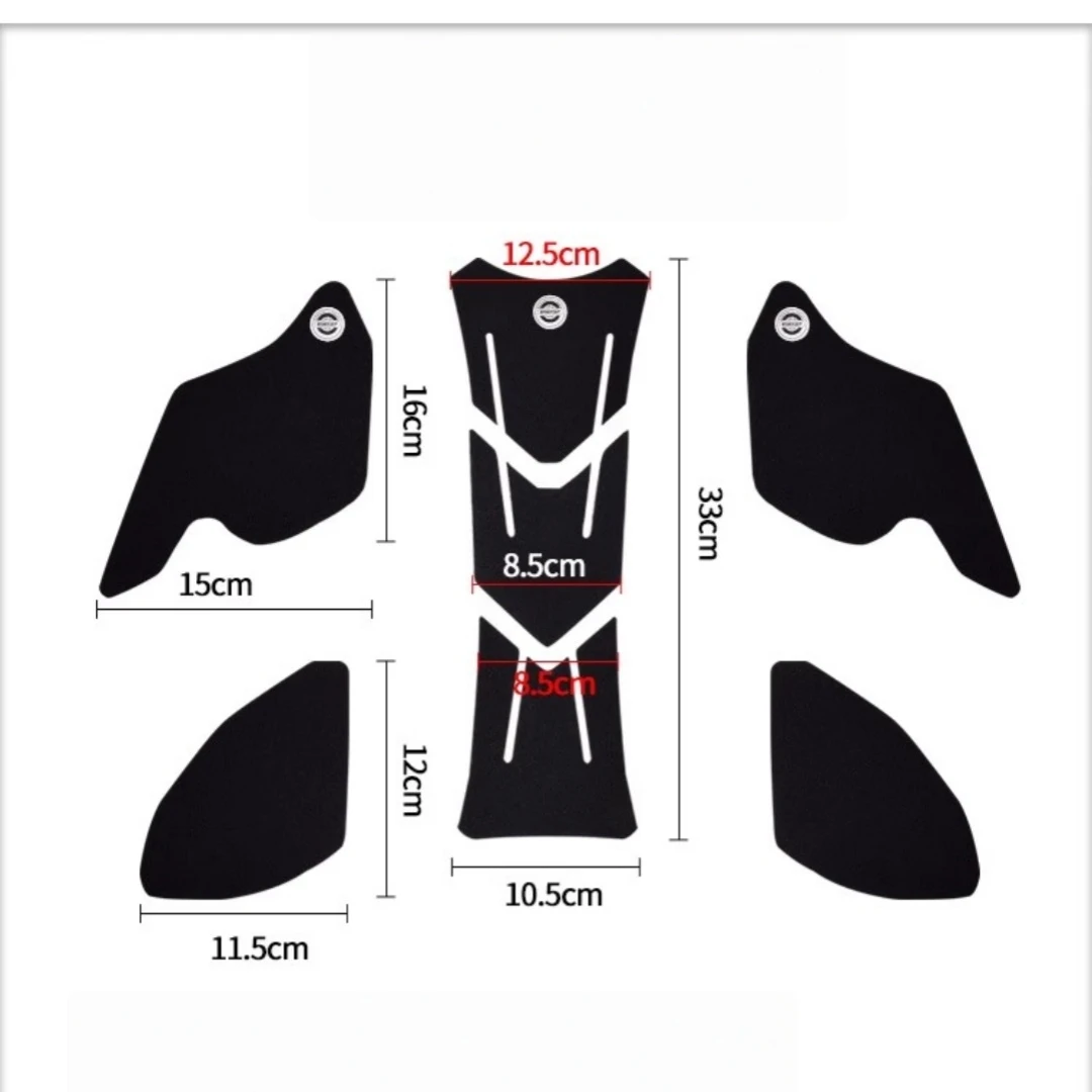 for Ducati V4 V4S V4R 2017-2022 fishbone sticker body protection motorcycle fuel tank sticker 2