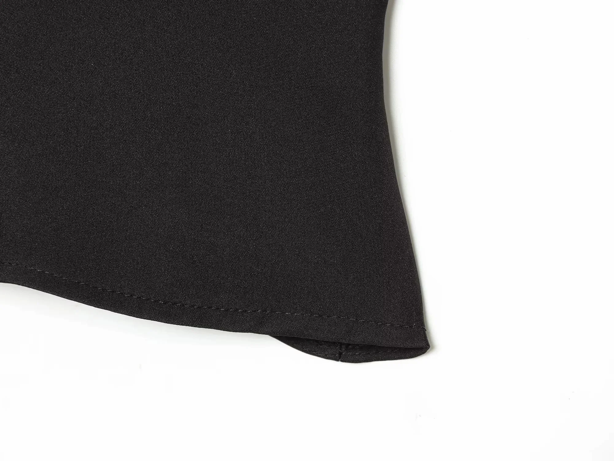 Damen-Top mit Seil-Knoten-Schnalle, Sommer-Outfit für Damen, neues ärmelloses Oberteil mit hohem Kragen, lässige Mode, schmal geschnittenes Damen-Top im chinesischen Stil – Detail 5