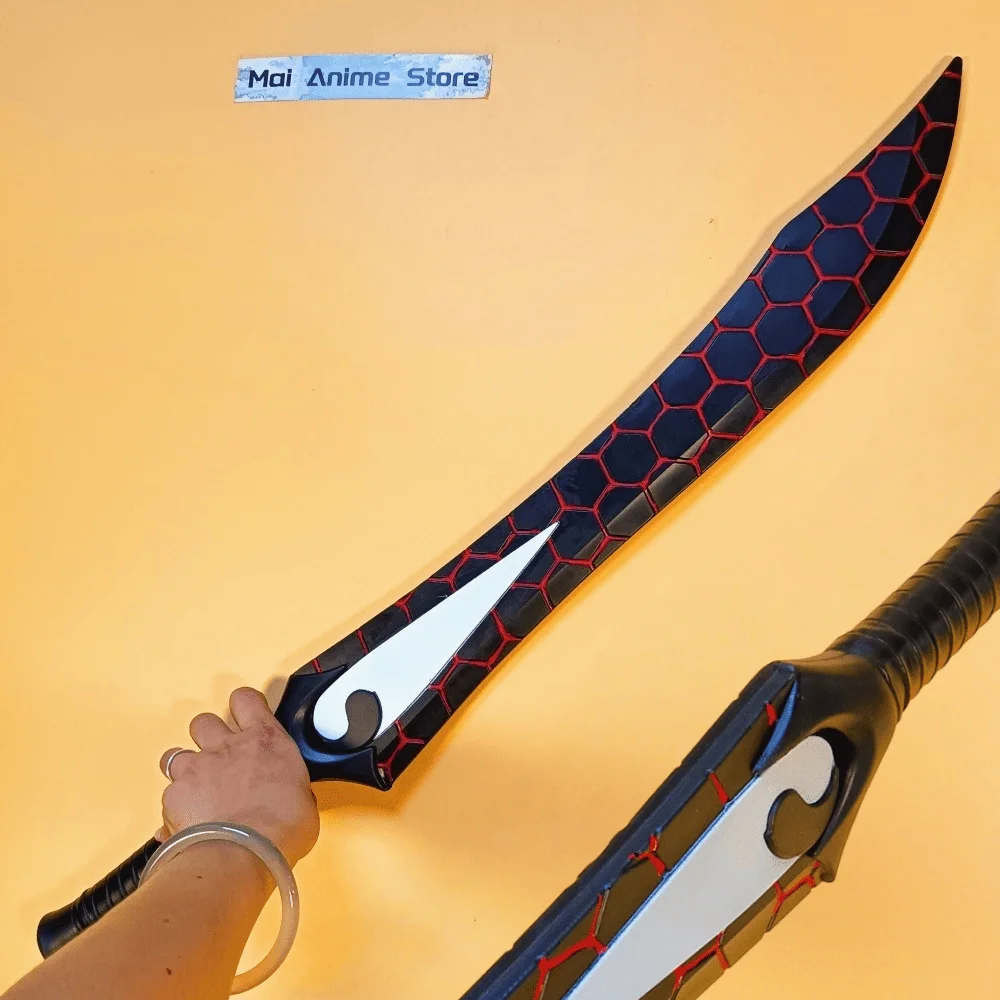29in PU Fate Stay Night Katana Samurai Originele Sabel Anime Damascus Zwaard Cosplay Prop Ninja Mes Echte Katana Unsharp Speelgoed Gift