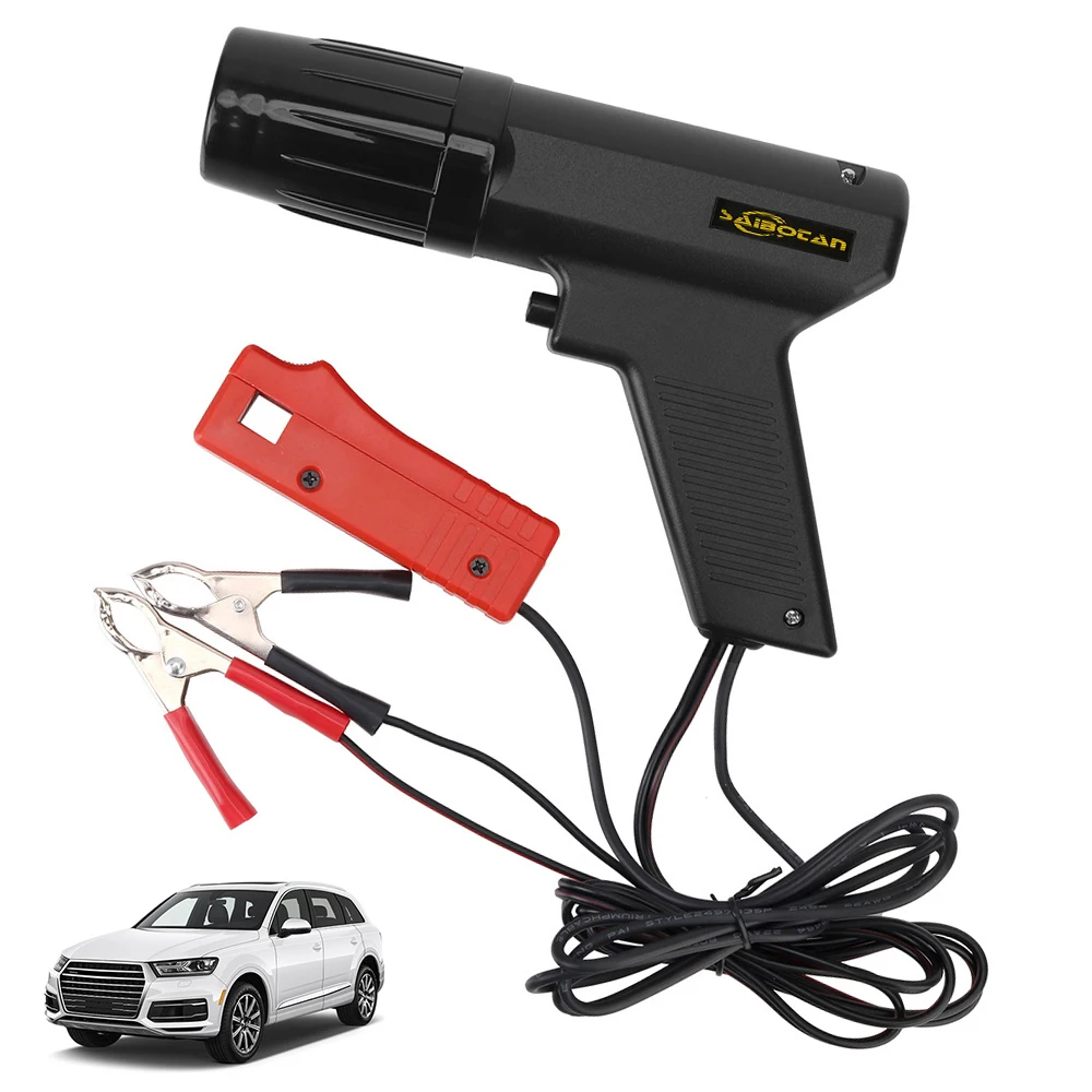 

Профессиональный индукционный стробоскоп для регулировки фаз ГРМ (для автомобилей, мотоциклов, судов)