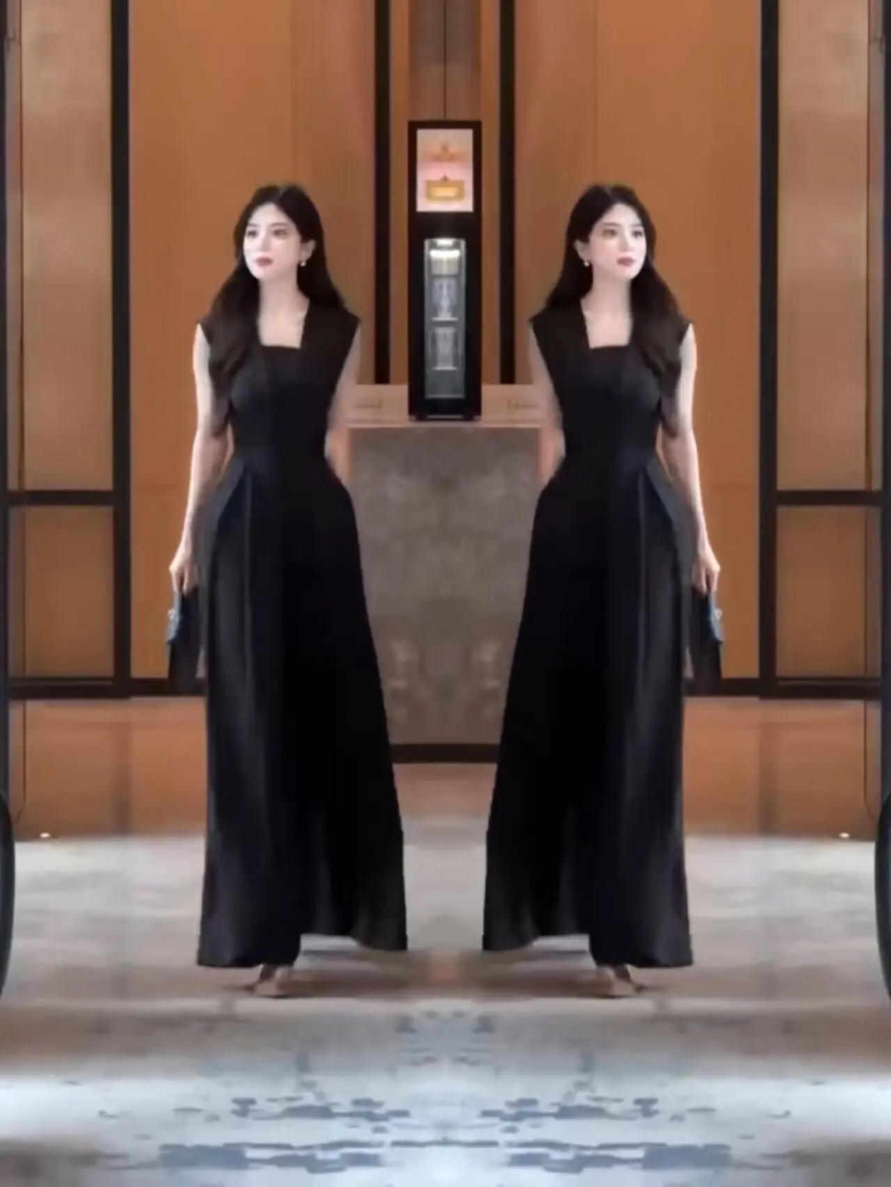 

Цельный костюм свободного кроя Ele с высокой талией, женский летний комбинезон 2022, длинные брюки Faion Godd Sle, комбинезон с эффектом похудения