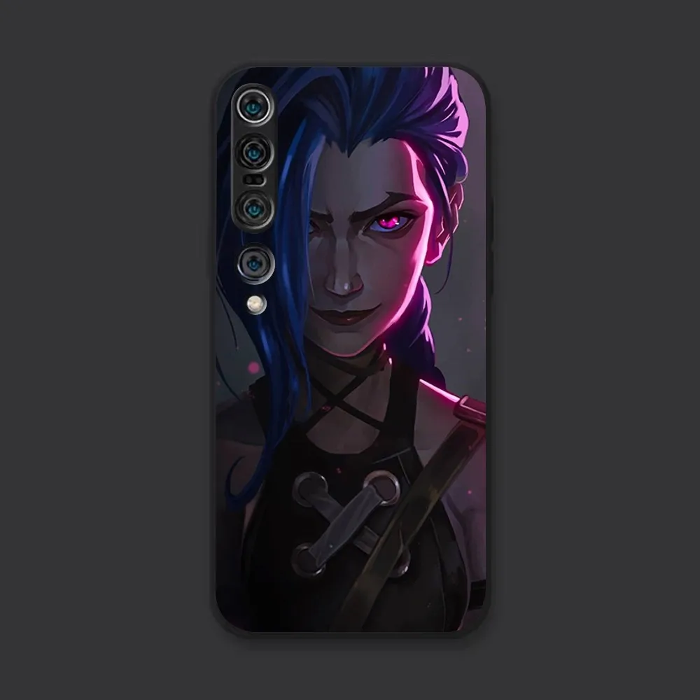 Casing ponsel League of Legends, sarung HP hitam SUltra untuk Xiaomi 11 Redmi Note 11 5G 8T 9A 9 10T Note8Pro Note9 12