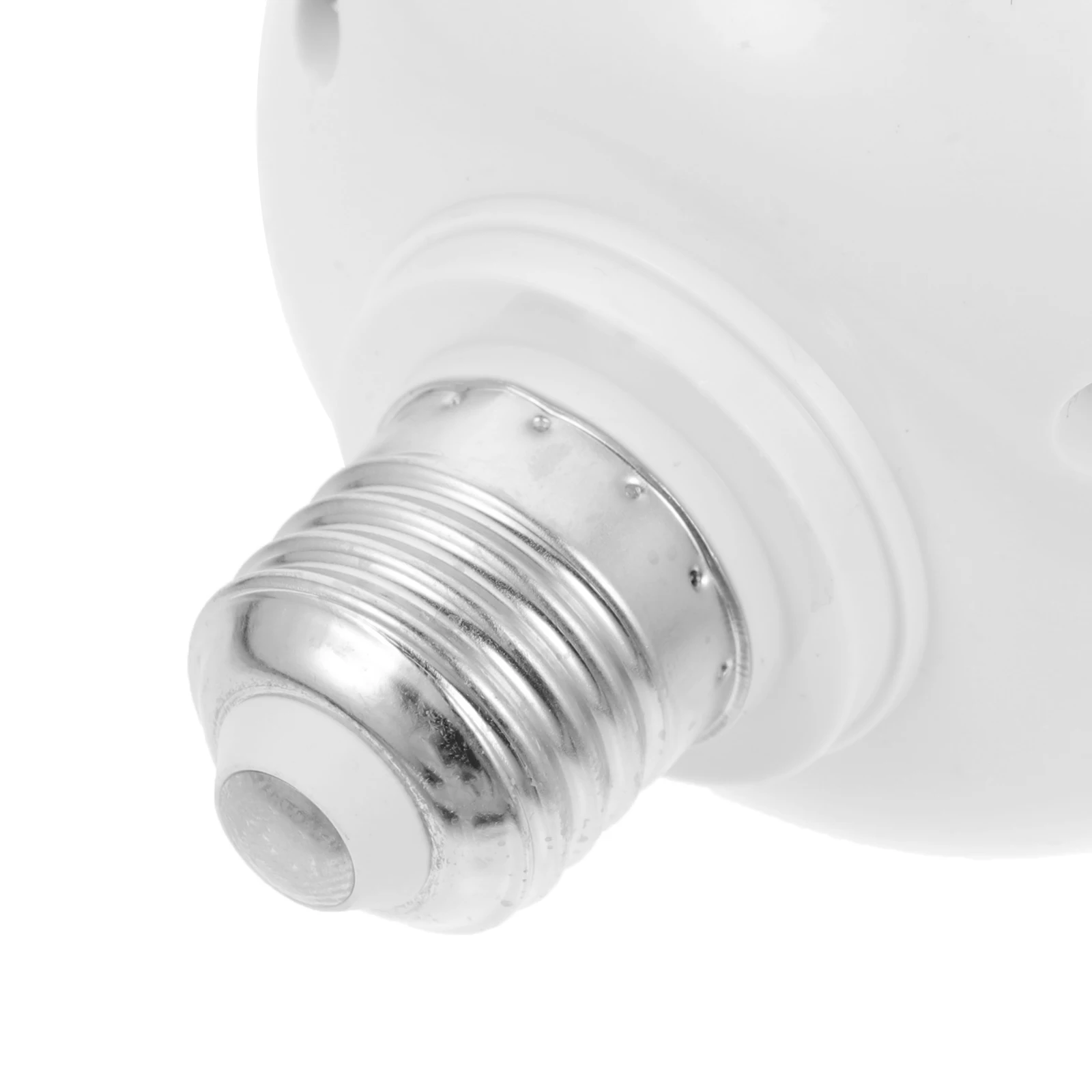

E27 Light Bulb Socket Splitter Adapter Fire Resistant Bpt Material Multi Angle Lighting 3 Way Lamp Holder Converter For