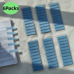 1200Pc Index Tabs Self Adhesive Page Markers Transparent Waterproof Sticky Notes Classify Files Flags Cute Planner Stickers
